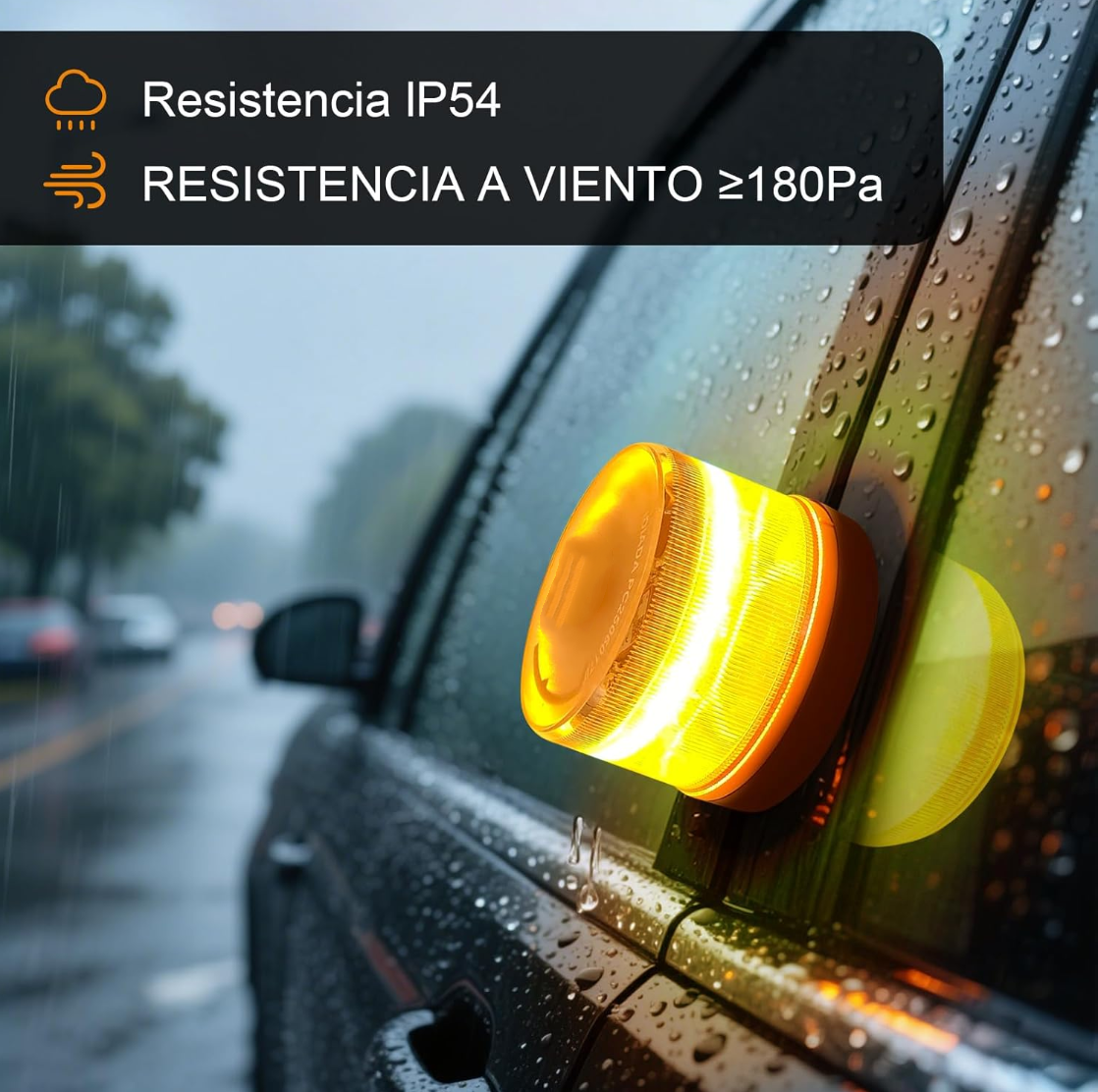 🔥ÚLTIMAS 6 HORAS🔥: 70% DE DESCUENTO⭐Luz de Emergencia V16 DGT 3.0 – Aprobada 2026, Magnética IP54 – Cumple con la Normativa 2026