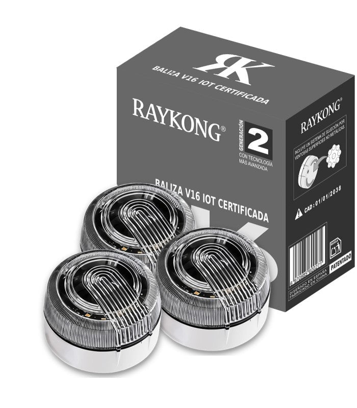 Baliza de Emergencia V16 3.0 Recomendada por la DGT – Aprobada 2026, Magnética IP54 y Legal en España