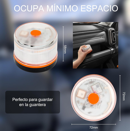 🔥ÚLTIMAS 6 HORAS🔥: 70% DE DESCUENTO⭐Luz de Emergencia V16 DGT 3.0 – Aprobada 2026, Magnética IP54 – Cumple con la Normativa 2026