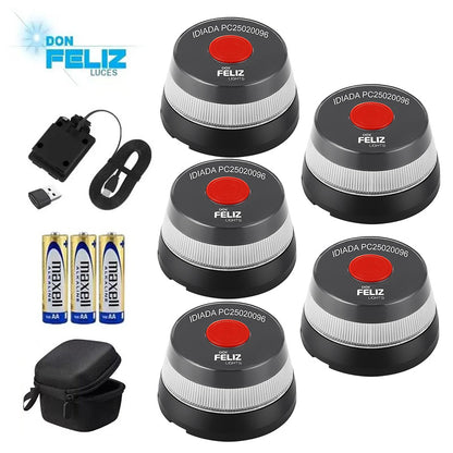 Baliza V16 | 2ª GENERACION Geolocalización DGT 3.0 | Luz Emergencia Coche Homologado DGT | SIM y Datos Pagados hasta 2038