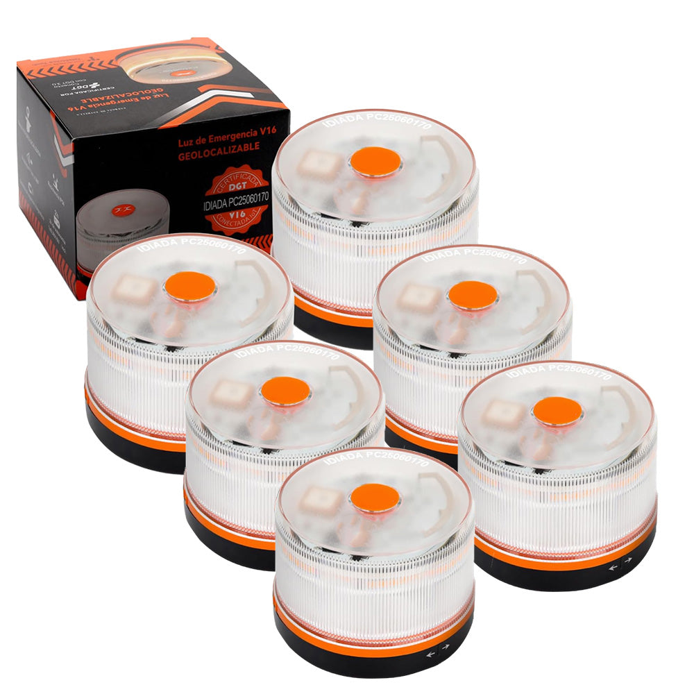 🔥ÚLTIMAS 6 HORAS🔥: 70% DE DESCUENTO⭐Luz de Emergencia V16 DGT 3.0 – Aprobada 2026, Magnética IP54 – Cumple con la Normativa 2026