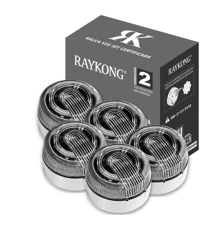 Baliza de Emergencia V16 3.0 Recomendada por la DGT – Aprobada 2026, Magnética IP54 y Legal en España