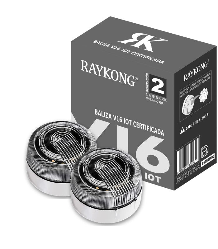 Baliza de Emergencia V16 3.0 Recomendada por la DGT – Aprobada 2026, Magnética IP54 y Legal en España